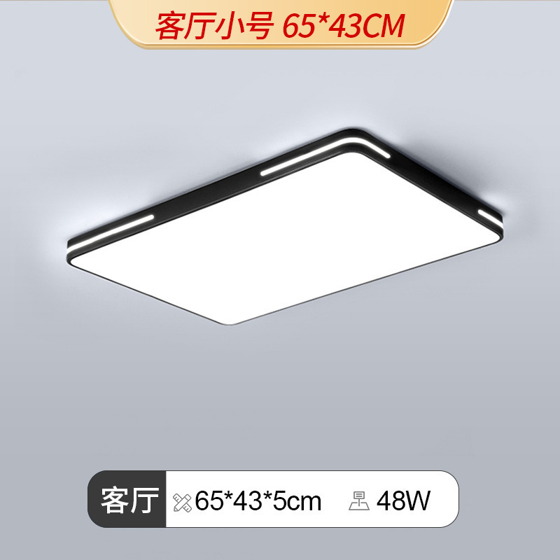 Nueva lámpara de techo LED simple y moderna protección de ojos de espectro completo lámpara de dormitorio lámpara de techo