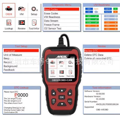Avtomobil diaqnostika alətləri Scanner Engine Code Reader