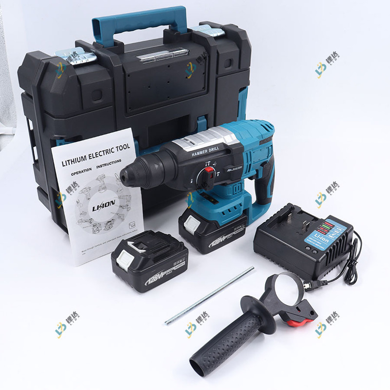 国境を越えた Dewalt リチウム電池ブラシレス電動ハンマー電動ピック多機能ハイパワーコンクリートインパクトドリル工業用グレード 28 ハンマー|undefined