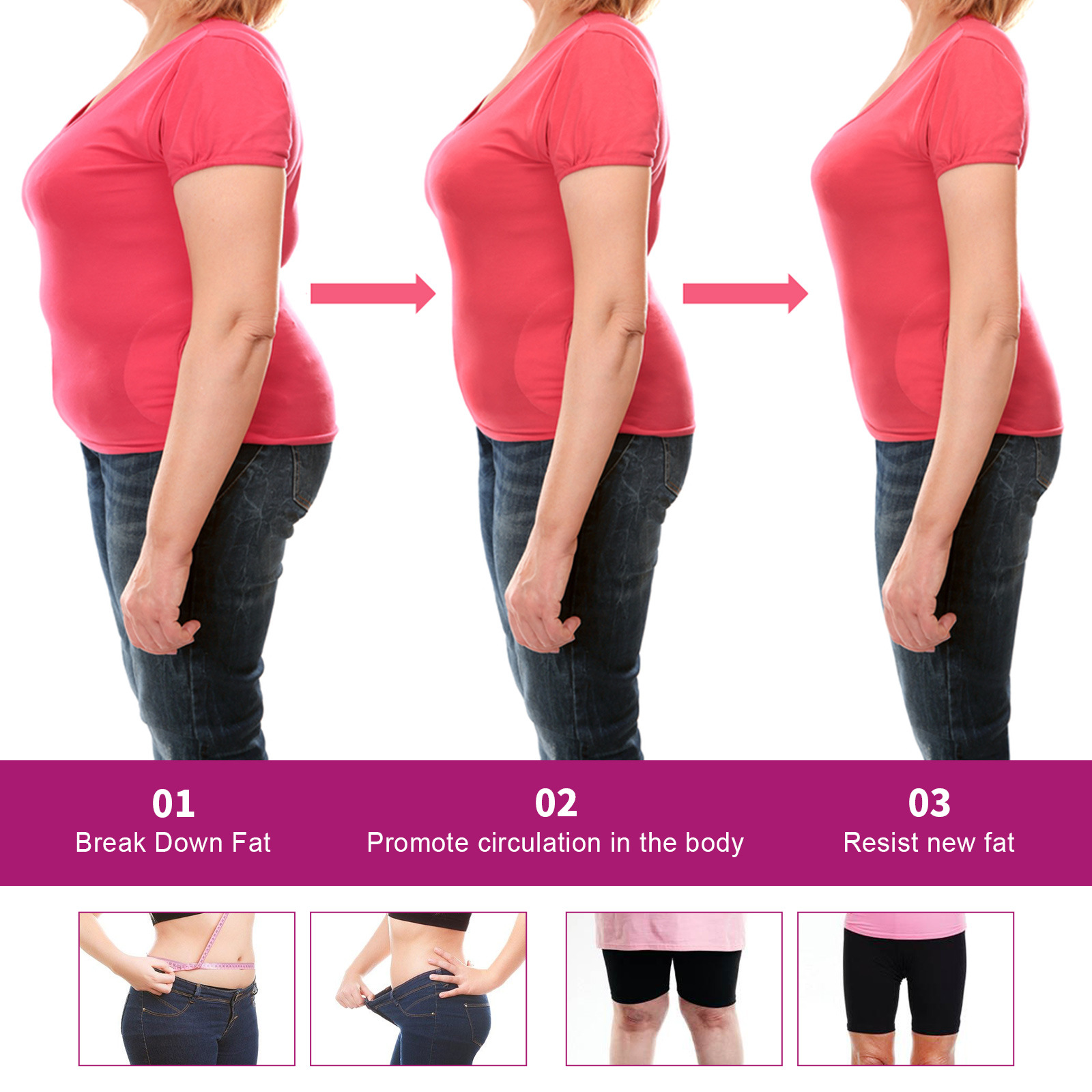 OUHOE Mango laihdutusvoide vatsan supistukseen, vyötärön muotoiluun, ison vatsan kiinteytykseen, käsivarsien palvontaan, lihahierontaan ja kohotukseen_voghion.com