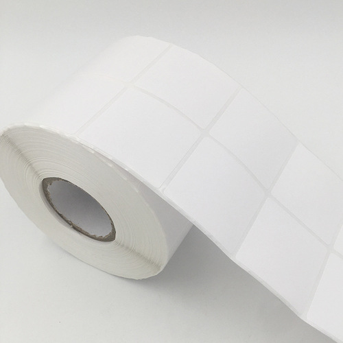 Copperplate Paper Non-Drying Adhesive Labels 40405000 Sheets Price Gift Box Packaging Box Round Sticker Plane Box Sealing Sticker Wholesale