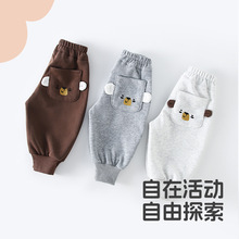 安阳婴童装婴儿裤子男童外穿运动裤秋装春秋儿童女童宝宝休闲长裤