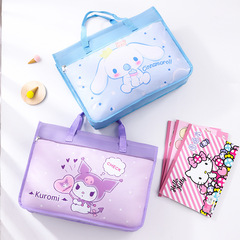 8K Art Bag A3 Handbag Large Capacity 8K Sketch Paper Storage Bag Drawing Board Bag Cute and Funny Waterproof Drawing Bag