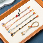 手工编玉米结diy半成品钥匙扣绳车挂扣活扣包包挂饰手把件指环扣