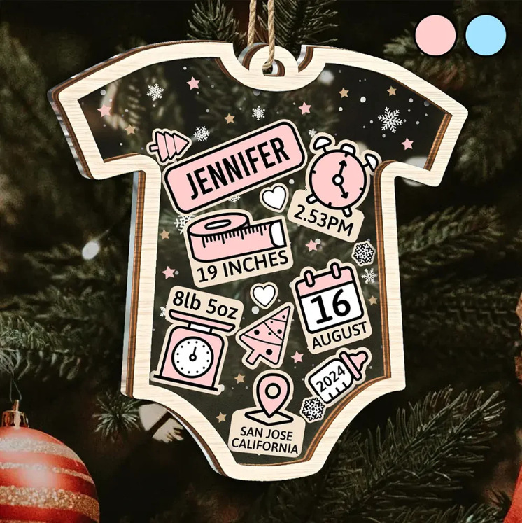 Etsy One Piece Customized Christmas Acrylic Keychain Pod Personalized 4D Shake Baby Jewelry Hot Style