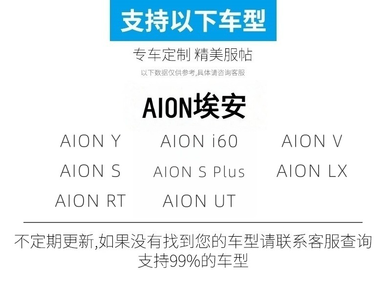 Bairunfu Car Floor Mats Are Suitable for Aion Splus/Aion Y/Utrti60 Special Vehicles, Double-Layered Floor Mats