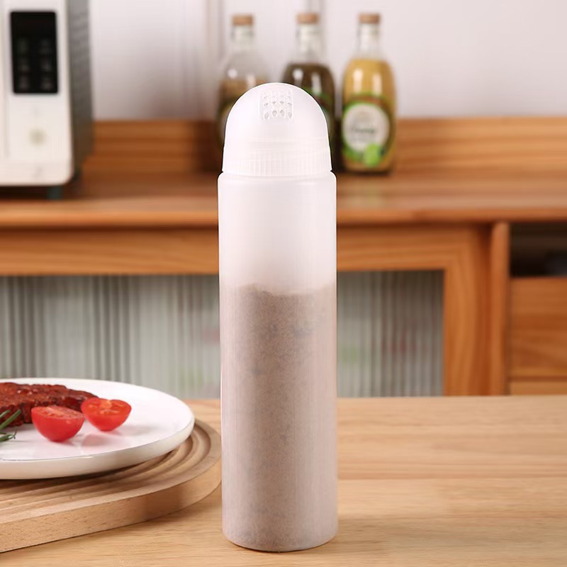 Laundry powder dispenser with uniform mesh for dispensing detergent, prevents wastage, home laundry storage supplies