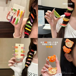儿童趣味宝宝发卡发饰2026新款碎发个性发夹侧边创意卡通夹子头饰