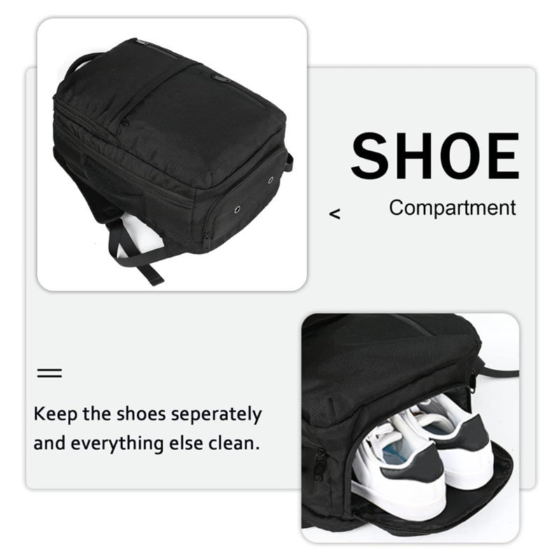 Explosiones transfronterizas de viaje spot mochila de computadora portátil 17 pulgadas mochila de equipaje de mano