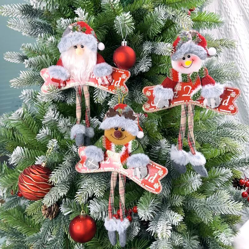 Christmas pendant with accessories, doll for elderly, (Cross-border trading)