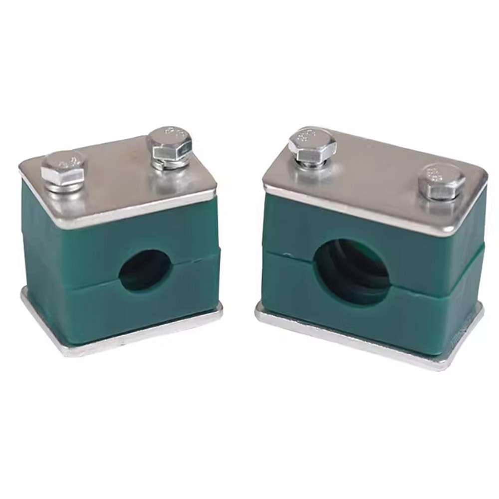 厂家供应轻型管夹塑料固定圆管支架钢管夹单电缆管夹