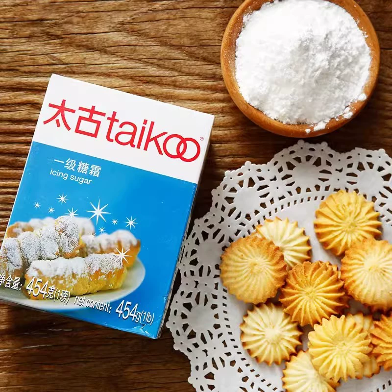 Мука сахарная тонкоизмельченная Taikoo, 454 г, высший сорт, декоративная, оригинальный ингредиент для выпечки, специальное применение
