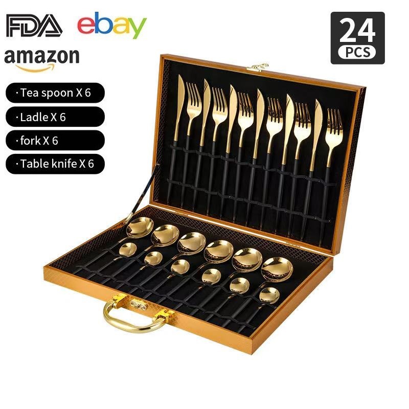 블랙 골드【24PCS】금목상자G