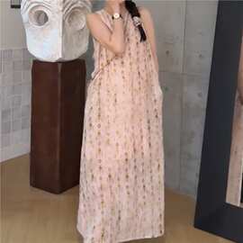 深圳南油超好看无袖连衣裙女2026年夏季时尚气质显瘦夏日绝美小裙