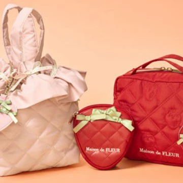 Красная клубника, милый косметичка, помада, система хранения, organizer bag, (Physicals)