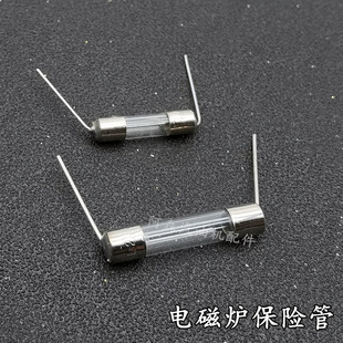 Fuse Induction Cooker Insurance Accessories with Lead Pipe with Insurance Large Induction Cooker Electromagnetic Glass 250V Electromagnetic Glass