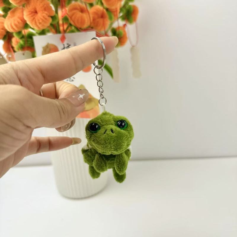 超かわいい小さなカメバッグペンダントぬいぐるみ漫画動物人形かわいいカメキーホルダーペンダント|undefined