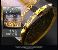 Double-layer glass cup for men, insulated, explosion-proof, high-temperature resistant, portable, tea brewing, crystal cup, tea cup, tea separation