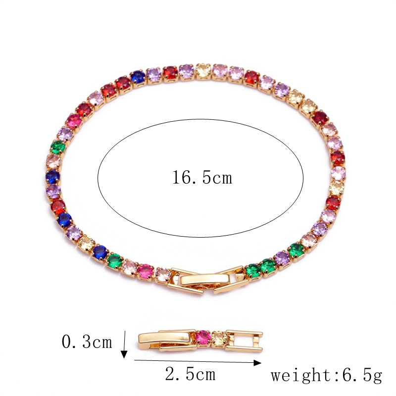 Fashion Butterfly Copper Zircon Bracelets