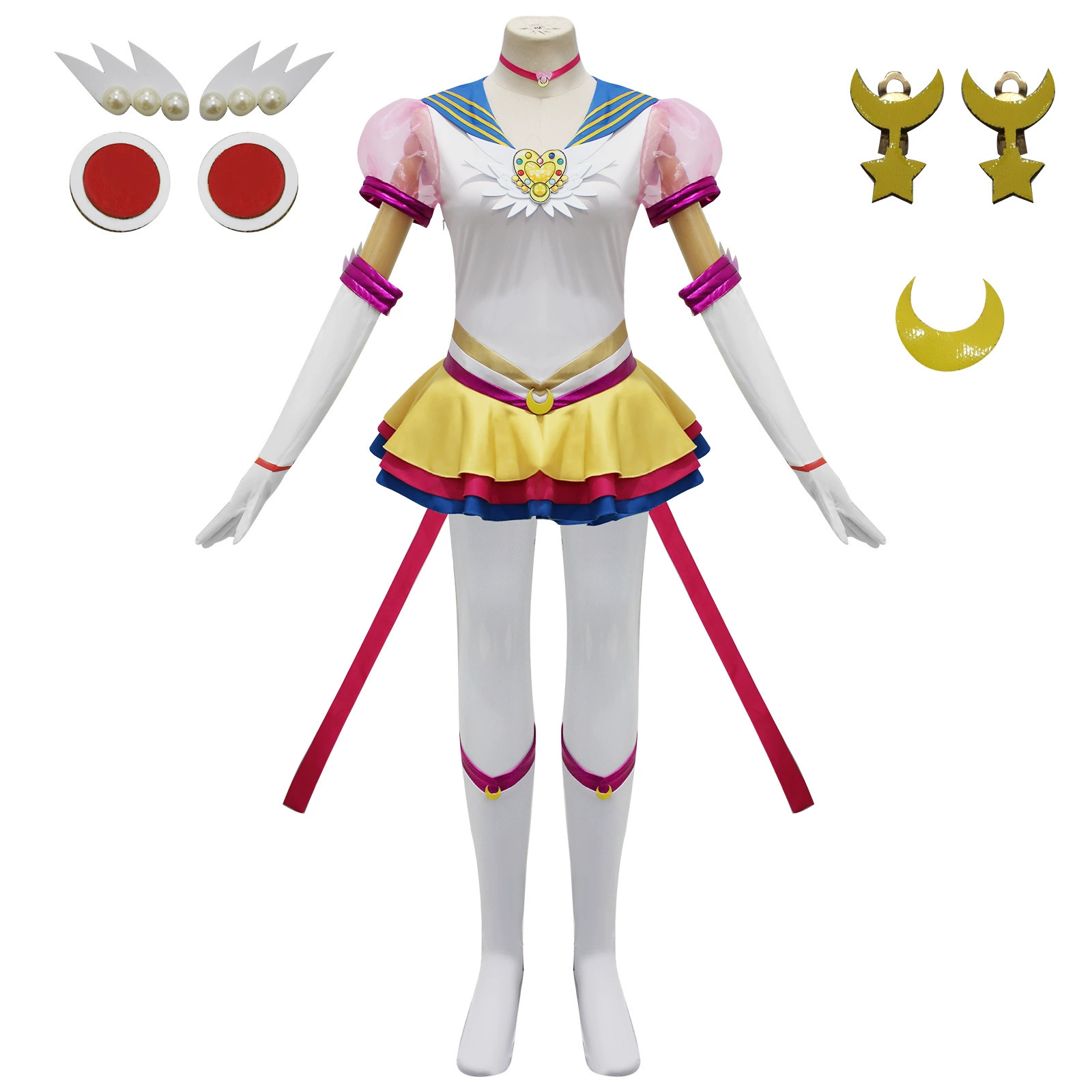 King Glory Cosplay King Wang Zhaojun Вечная Sailor Moon Красивые Горы COS Кос Вода Bingyue