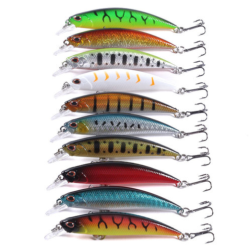 Minnow hovering lure 9g Xige long-range slow-sinking fake bait with loud noise Zhuhai fishing Milo lure wholesale