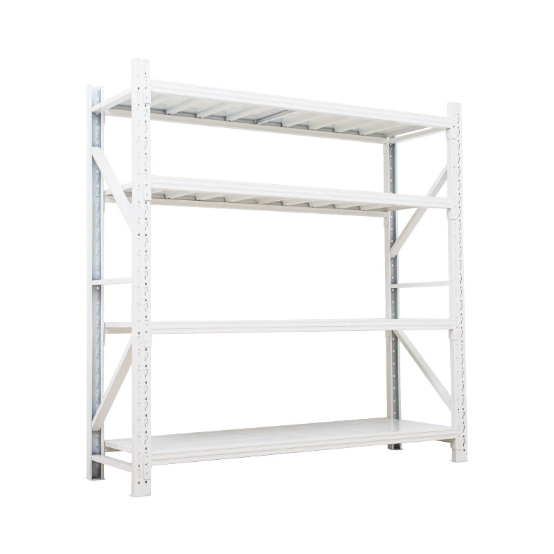 Lightweight medium storage shelves warehouse multi-layer goods rack supermarket garage rack household storage shelf
