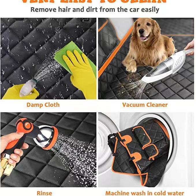 Cojín impermeable para mascotas coche Amazon asiento trasero para perros pequeños protector de automóvil