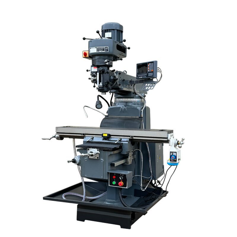 High-Speed Digital Display Taiwan Vertical Mm5 Turret Milling Machine Supply H5H Turret Milling Machine Brand New Profiling 65 Milling Machine