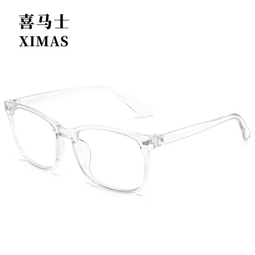 8082防蓝光眼镜女士平光镜蓝光电脑护目镜眼镜框女方形镜架15969