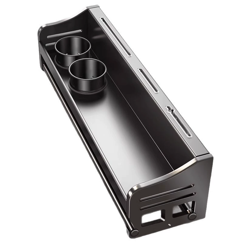 Spice Rack Wall-mounted Storage Rack No-drill Kitchen from Yomiego