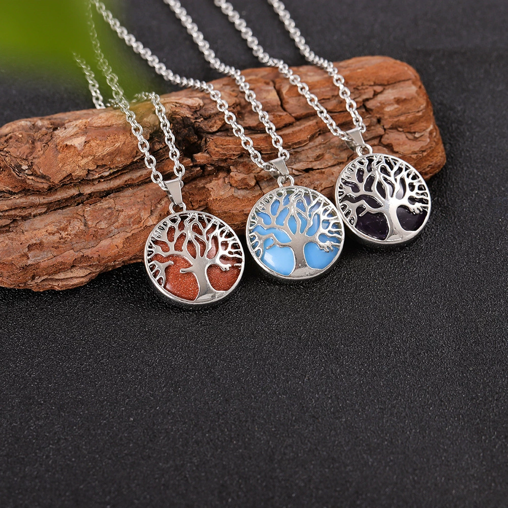 White pendant, white crystal, necklace, accessory, (Cross-border trading), European style
