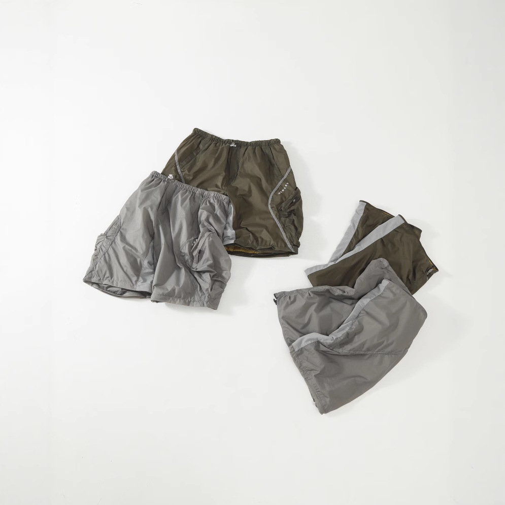 Cross-Border High-Quality O@Kley Oakley Outdoor Main Line Contrasting Color Detachable Workwear Functional Pants High Street Shorts for Men