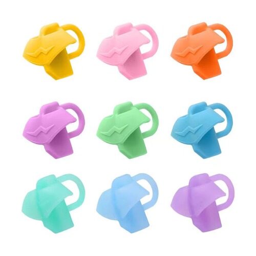 Pen holder writing device for primary school children to correct hand holding and writing posture for beginners to correct finger pen shape holding pen