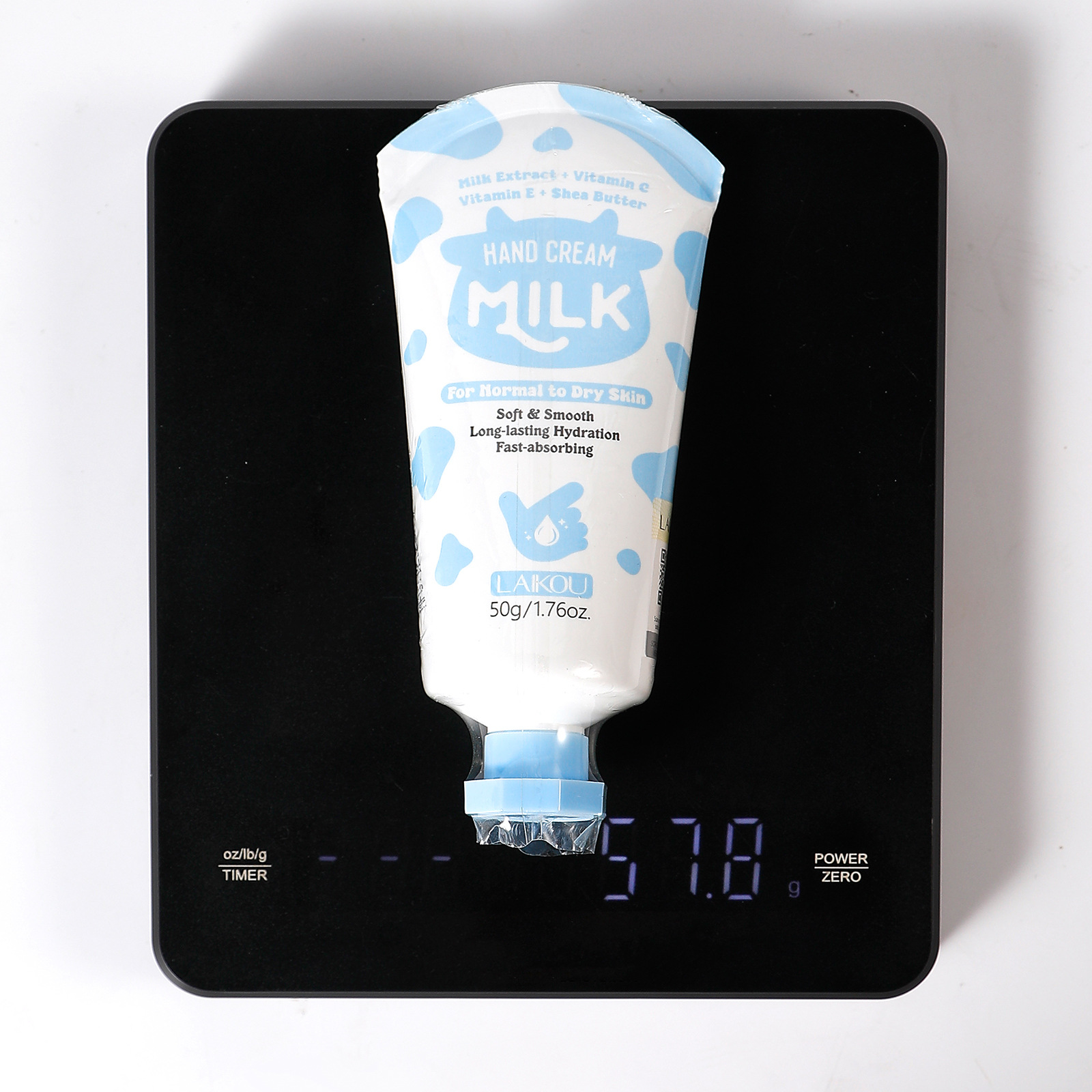 The new cross-border product LAIKOU Milk Hand cream 50G and Cream hydrates, moisturizes and nourishes the skin on hands details Picture