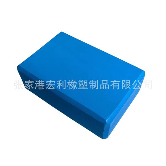 Factory price wholesale monochrome high density 3*6*9 inch EVA yoga brick yoga pillow fitness yoga brick