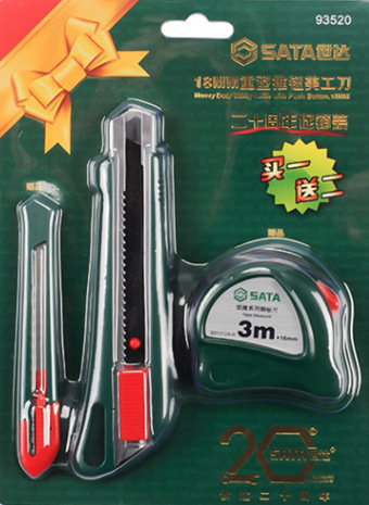 卸売り世達工具美工刀大サイズドングリ柄美工刀ステンレス刀裁断刀93426-93483|undefined