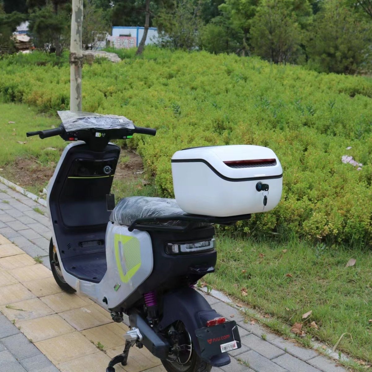 Niu Electric Scooter Mqil Rear Trunk M3 Waterproof Storage Box Rear Rack Toolbox Modification Accessories
