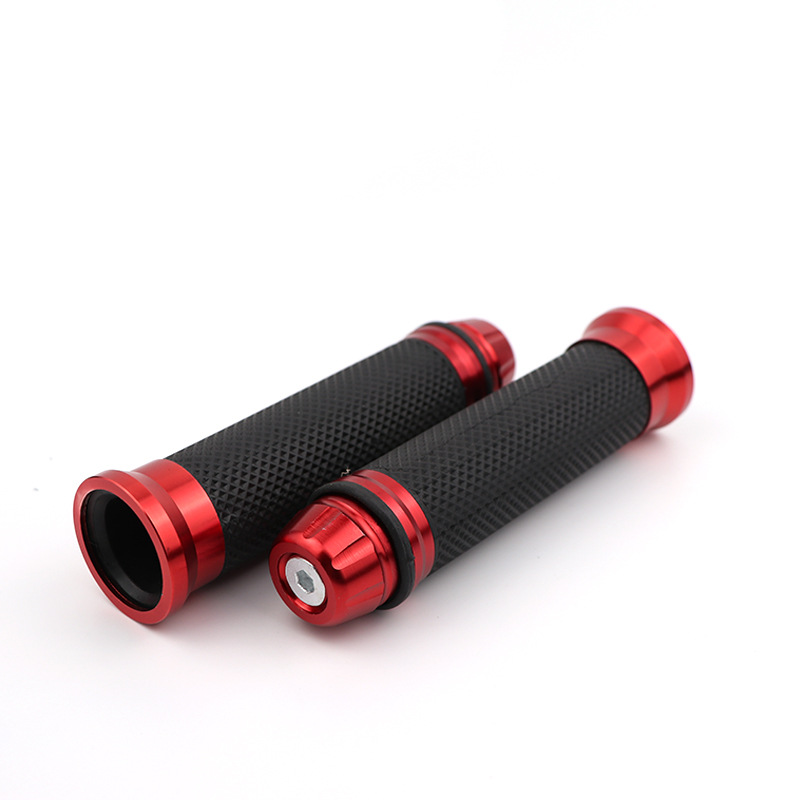 Motorcycle Handlebar Rubber Aluminum Alloy Handlebar Rubber Motorcycle Refitting Accessories Handlebar Rubber Cover