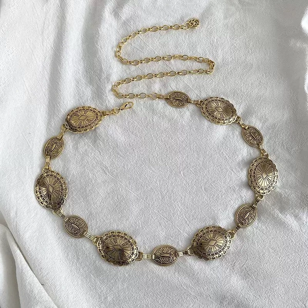 Waist chain-001 golden