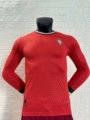 24-25 players Portugal home long sleeved