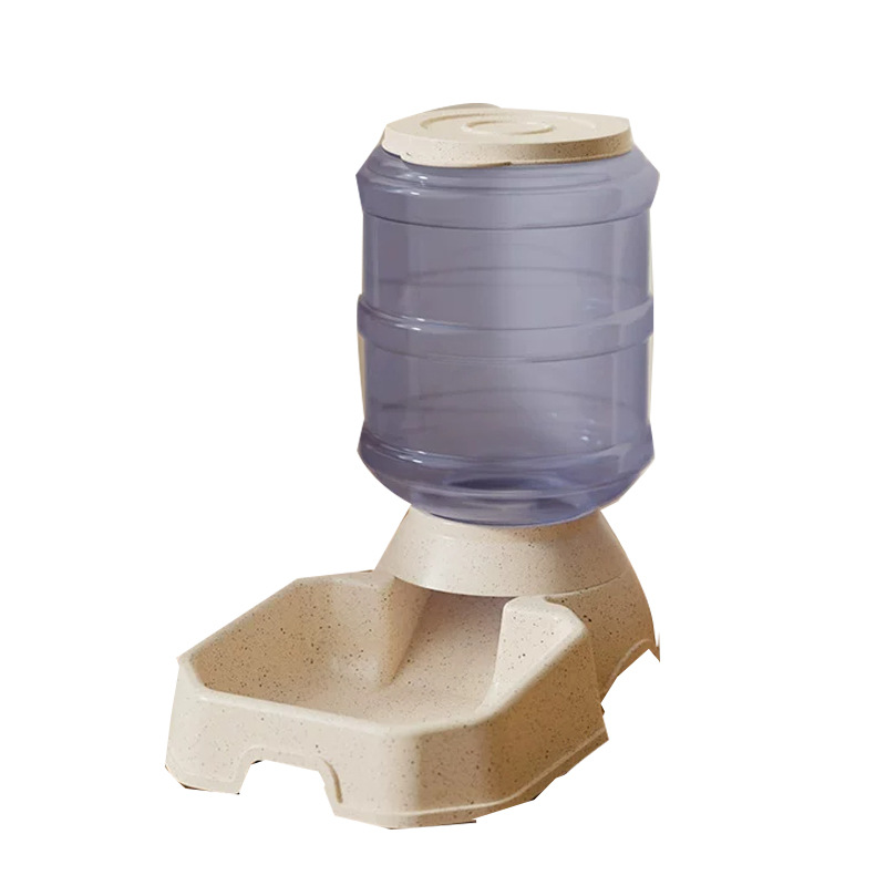 Nuevo alimentador automático de agua potable cuadrado transfronterizo, alimentador de agua potable para perros y gatos de alta capacidad, alimentador de agua potable para alimentos