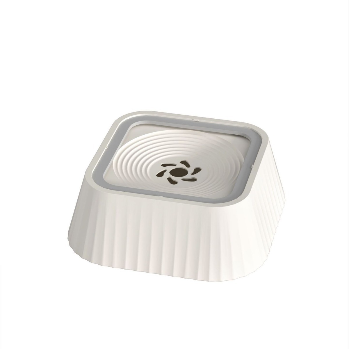 Beber agua para mascotas, boca no mojada, gato y perro, cuello universal, cuenco flotante, cuenco flotante, antivolcado, antideslizante, artefacto de agua potable al por mayor