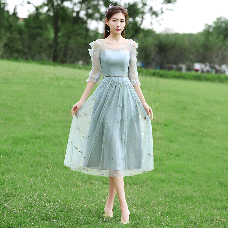 Серо-зеленый (воротник CV и средний рукав) 007