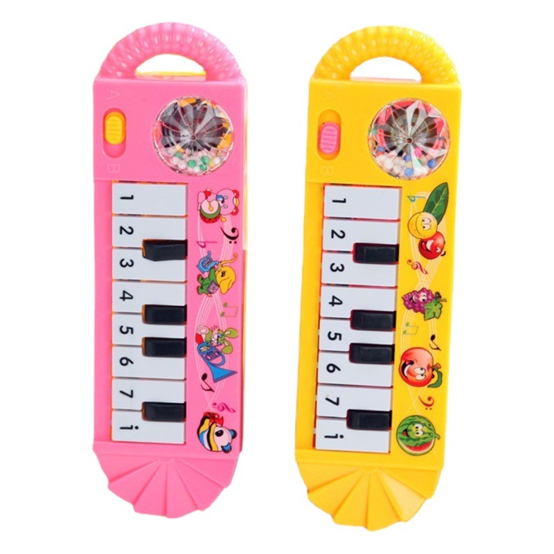 Creative Electric Music Simulation Guitar Electronic Keyboard Toys Children's Educational Early Education Toys Street Stall Supply Wholesale