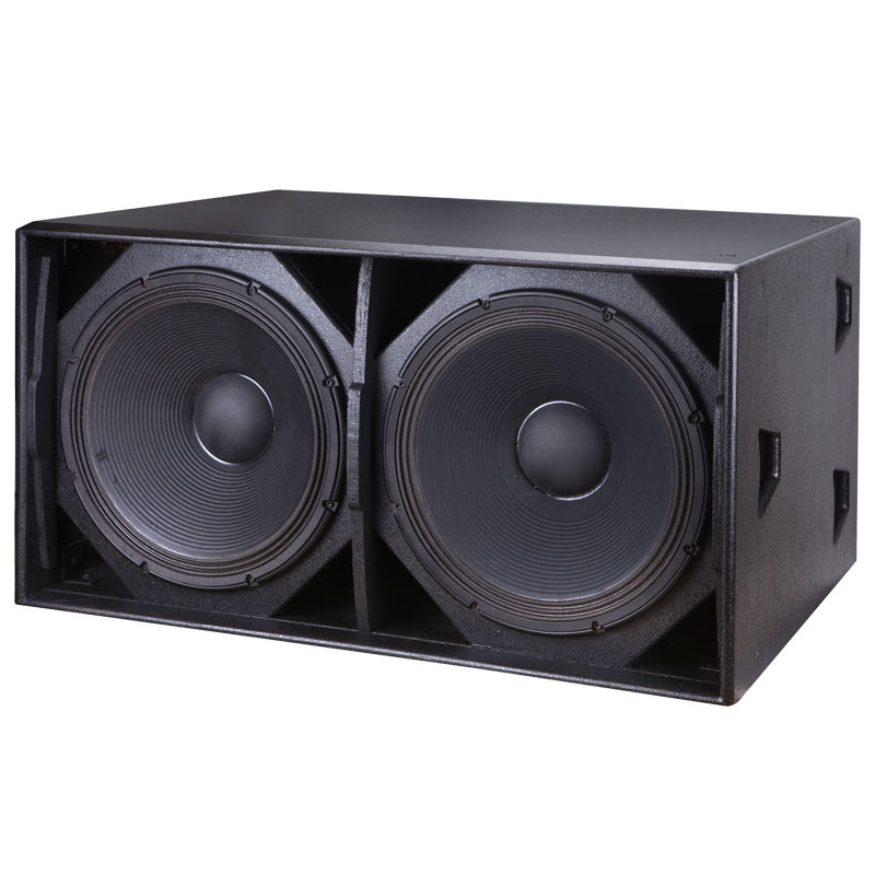 Xlg218f doble 18 Super Bass Altavoz profesional subwoofer equipo de audio bar etapa rendimiento sistema