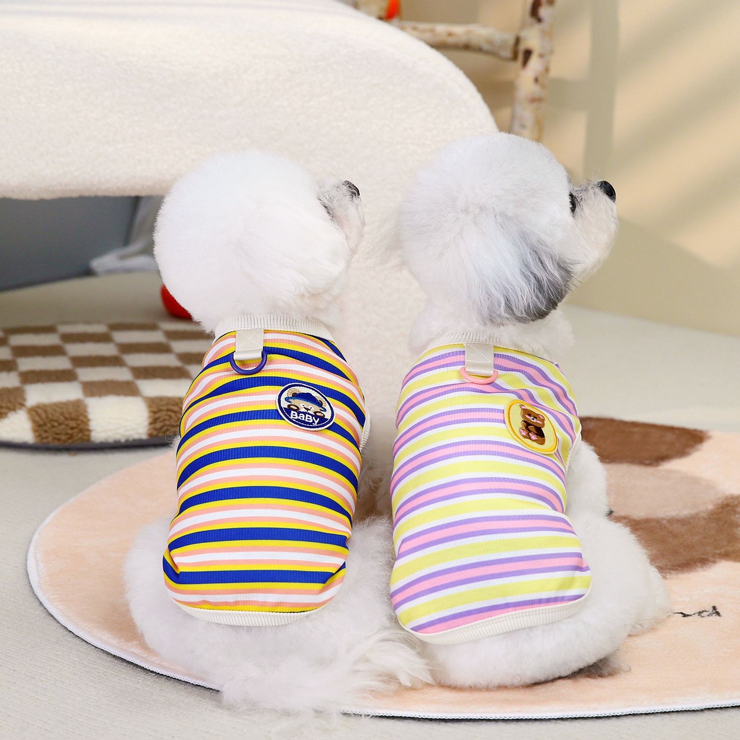 Pet dog clothes pet dog vest pet clothing spring and summer new 24…