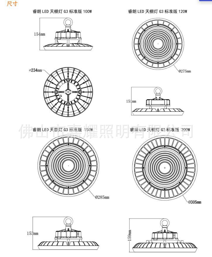歐司朗睿朗LED天棚燈參數(shù)3