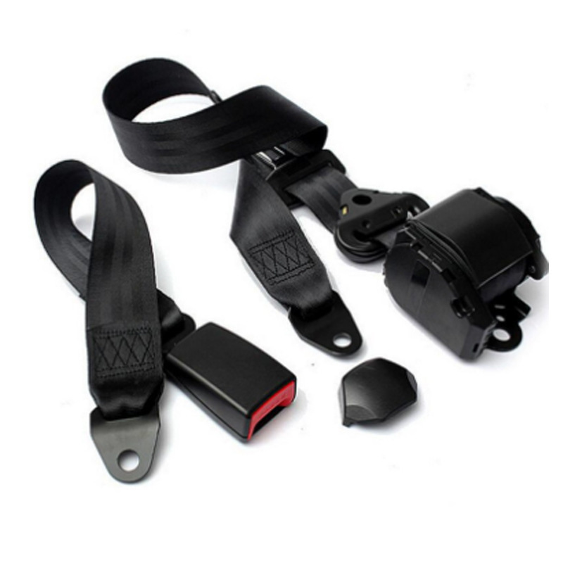 Car Seat Belts, Safety Belts for Buses, School Buses, Coaches, Vans, and Amusement Parks, Two-Point and Three-Point Safety Belts