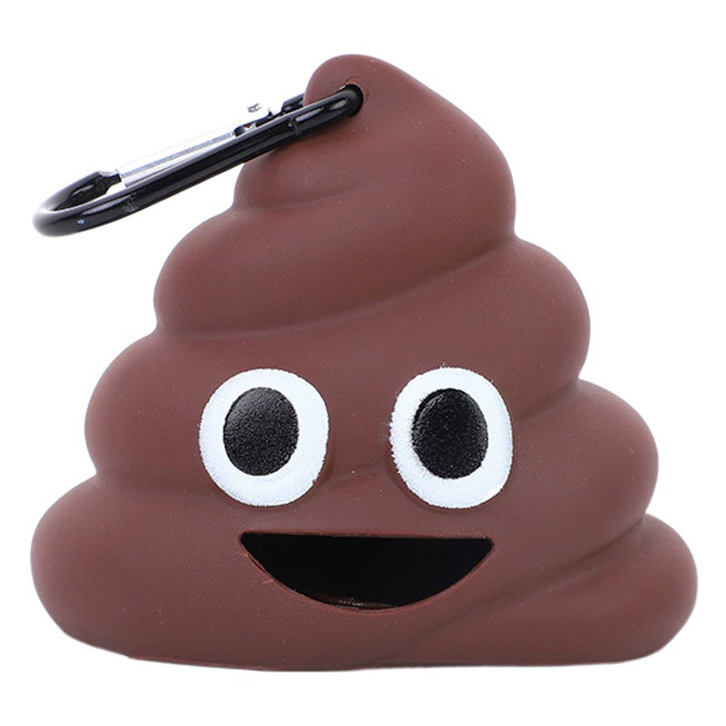 Товары для домашних животных Диспенсер для мешков для мусора для кошек и собак Выходя на улицу Портативный Разлагаемый мешок для сбора собачьих какашек Ящик для хранения стула