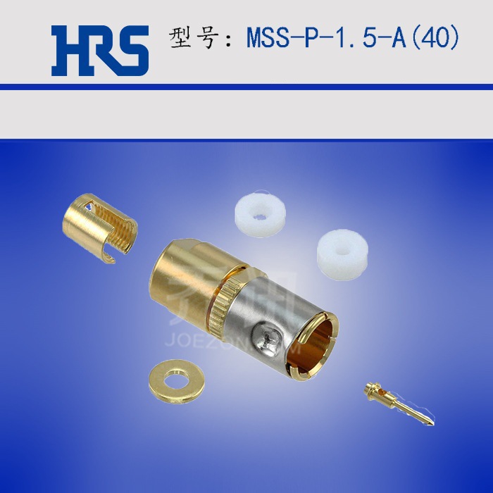 HRS��Ƶͬ��������RF hirose����MSS-P-1.5-A(40) ���� ��ͭ �ƽ�